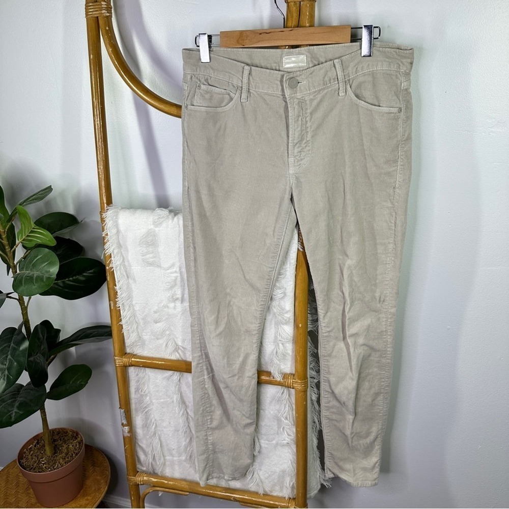 Mother The Charmer in Hopscotch Corduroy Pants sz 29